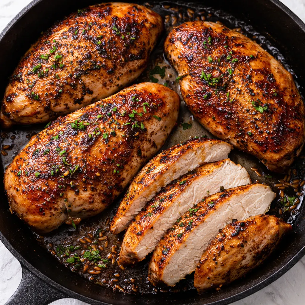 Juicy ranch chicken pieces arranged in meal prep containers with roasted vegetables, golden brown and seasoned.