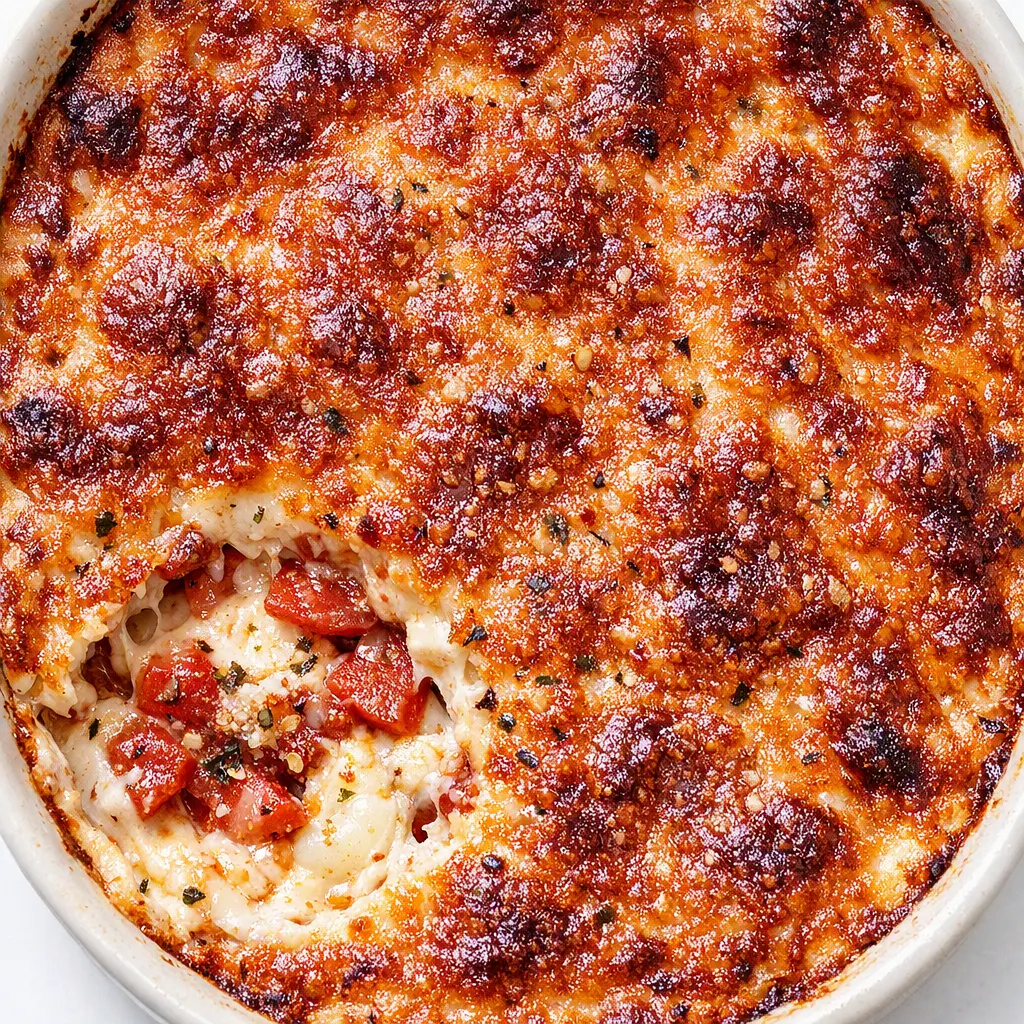 Warm pizza dip stays creamy and bubbly with melted mozzarella, pepperoni, and crispy bread dippers.